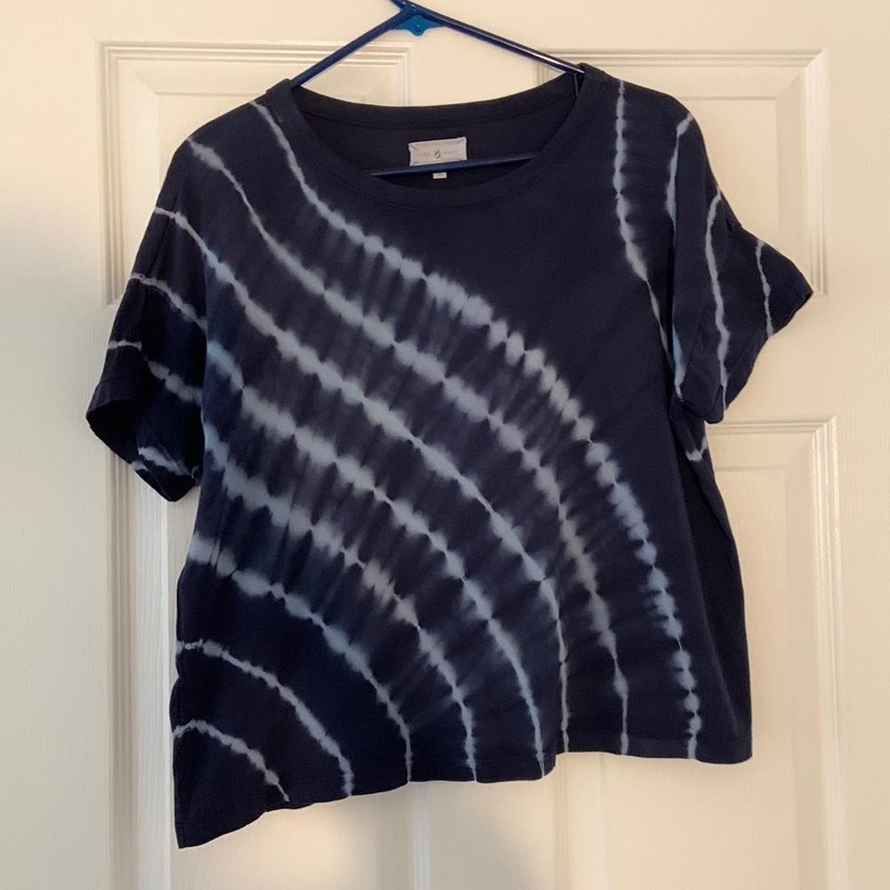Tie dye patterned T-shirt